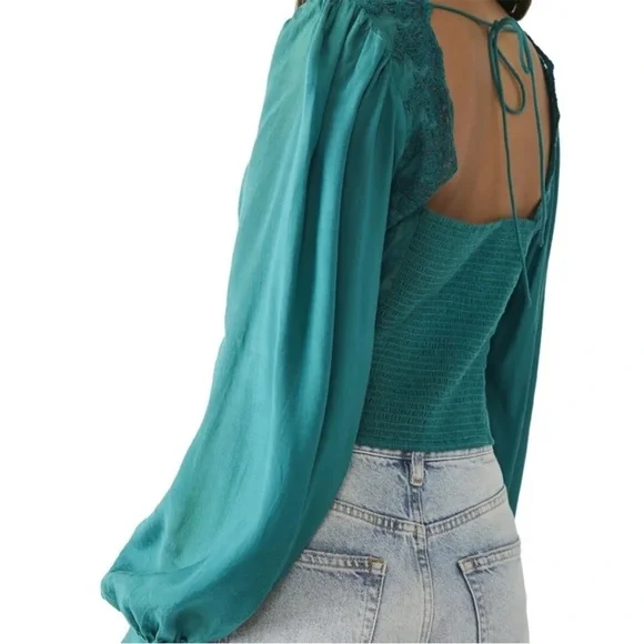 Free People Janelle Lace Top - Picture 3 of 12